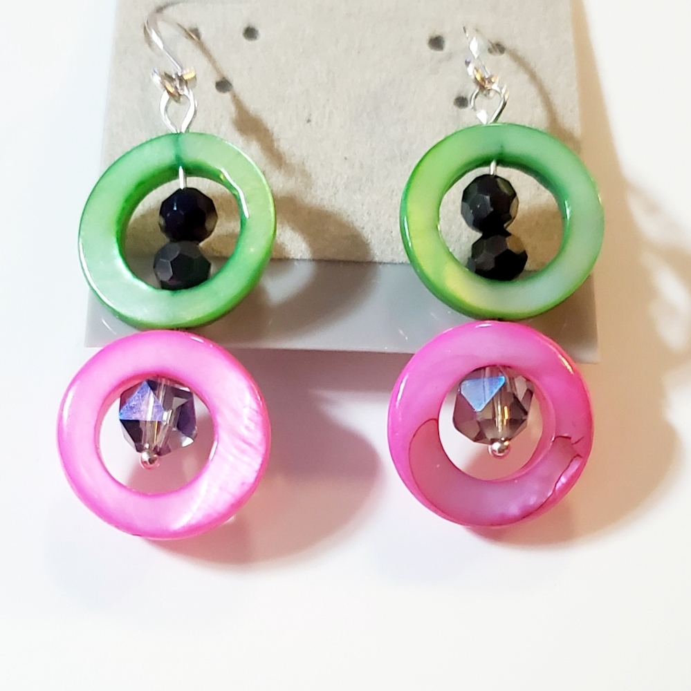 mother of pear Shell earrings